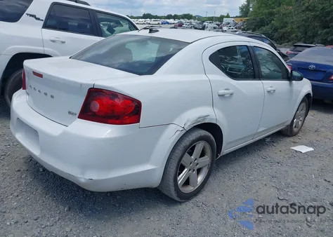 2013 Dodge Avenger Sxt z USA, uszkodzony, nr VIN 1C3CDZCB1DN708483